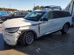 Lincoln Aviator salvage cars for sale: 2021 Lincoln Aviator Reserve