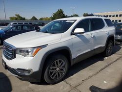 GMC salvage cars for sale: 2019 GMC Acadia SLT-1