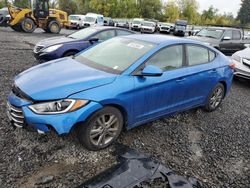 Salvage cars for sale from Copart Portland, OR: 2018 Hyundai Elantra SEL