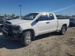 Toyota Tundra Double cab sr Vehiculos salvage en venta: 2014 Toyota Tundra Double Cab SR