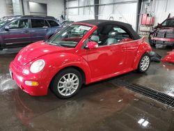 Volkswagen Beetle salvage cars for sale: 2004 Volkswagen New Beetle GLS