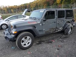 Jeep Wrangler salvage cars for sale: 2021 Jeep Wrangler Unlimited Sport