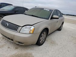 Mercury salvage cars for sale: 2005 Mercury Montego Luxury