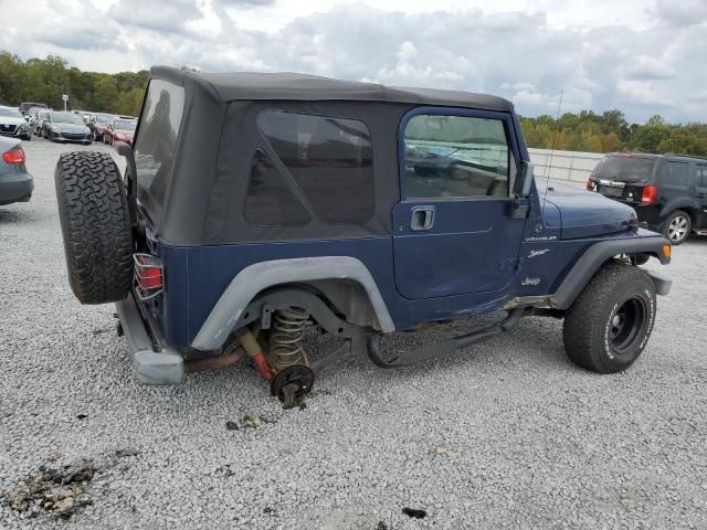 2002 Jeep Wrangler / TJ Sport