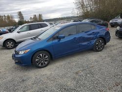 Honda Civic salvage cars for sale: 2014 Honda Civic EX