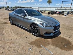 Salvage cars for sale from Copart Phoenix, AZ: 2017 Infiniti Q60 Premium