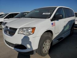 Dodge Caravan salvage cars for sale: 2018 Dodge Grand Caravan SE