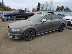 Audi salvage cars for sale: 2016 Audi S4 Progressiv Plus