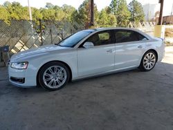 Audi salvage cars for sale: 2015 Audi A8 L Quattro