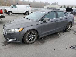 Ford Fusion salvage cars for sale: 2017 Ford Fusion SE