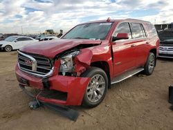 GMC salvage cars for sale: 2015 GMC Yukon SLT