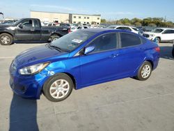 Hyundai Accent salvage cars for sale: 2013 Hyundai Accent GLS