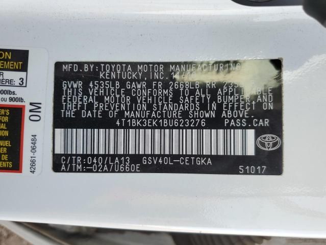 2011 Toyota Camry SE