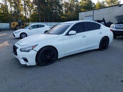 Infiniti salvage cars for sale: 2018 Infiniti Q50 Luxe