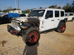 Jeep salvage cars for sale: 2021 Jeep Wrangler Unlimited Rubicon