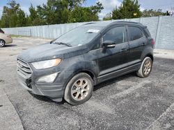 Ford Ecosport salvage cars for sale: 2018 Ford Ecosport SE