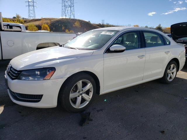 2012 Volkswagen Passat SE