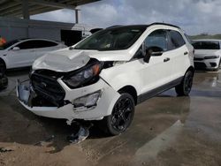 Ford Ecosport salvage cars for sale: 2021 Ford Ecosport SES