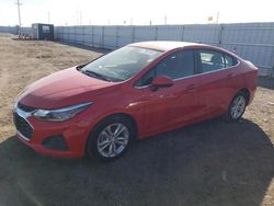 Chevrolet Cruze salvage cars for sale: 2019 Chevrolet Cruze LT