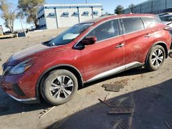 Nissan Murano salvage cars for sale: 2019 Nissan Murano S