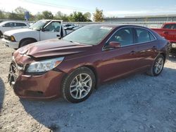 Salvage cars for sale from Copart Walton, KY: 2015 Chevrolet Malibu 1LT