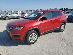 Jeep Compass salvage cars for sale: 2018 Jeep Compass Sport