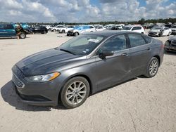 Ford Fusion salvage cars for sale: 2017 Ford Fusion SE