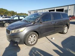 KIA Sedona lx salvage cars for sale: 2015 KIA Sedona LX