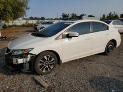 Salvage cars for sale from Copart London, ON: 2015 Honda Civic LX