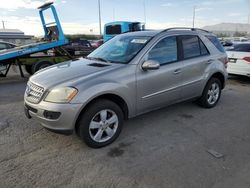 Mercedes-Benz m-Class salvage cars for sale: 2007 Mercedes-Benz ML 500