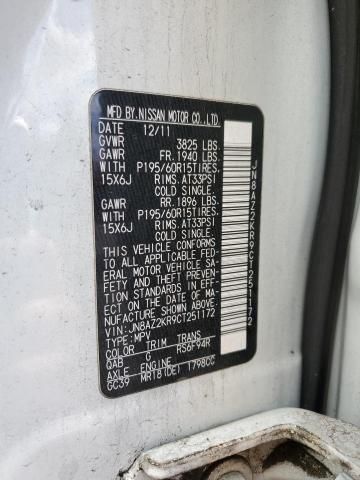 2012 Nissan Cube Base