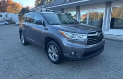 Vehiculos salvage en venta de Copart North Billerica, MA: 2014 Toyota Highlander XLE