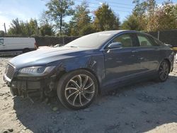 Lincoln mkz salvage cars for sale: 2019 Lincoln MKZ Reserve I