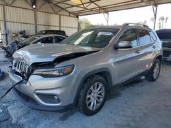 Jeep Grand Cherokee salvage cars for sale: 2019 Jeep Cherokee Latitude