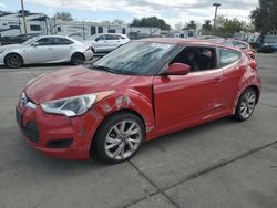 Hyundai Veloster salvage cars for sale: 2016 Hyundai Veloster