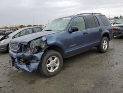 Ford Explorer salvage cars for sale: 2004 Ford Explorer XLT