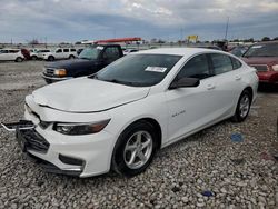 Chevrolet Vehiculos salvage en venta: 2017 Chevrolet Malibu LS