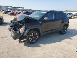 Jeep Compass salvage cars for sale: 2017 Jeep Compass Trailhawk