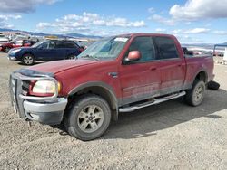 Ford f-150 salvage cars for sale: 2002 Ford F150 Supercrew