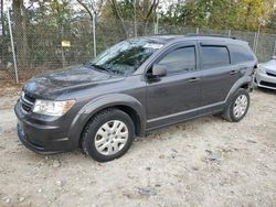 Dodge Journey salvage cars for sale: 2016 Dodge Journey SE