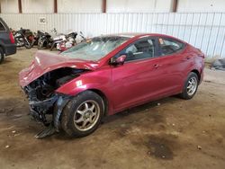 Hyundai Elantra salvage cars for sale: 2016 Hyundai Elantra SE