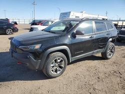 Jeep salvage cars for sale: 2019 Jeep Cherokee Trailhawk