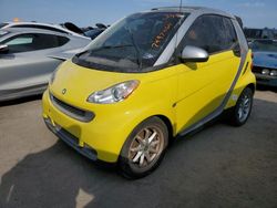 Smart Fortwo salvage cars for sale: 2008 Smart Fortwo Passion