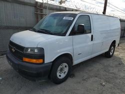 Chevrolet Express salvage cars for sale: 2019 Chevrolet Express G2500