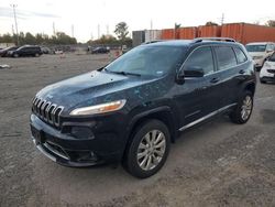 Jeep Cherokee salvage cars for sale: 2018 Jeep Cherokee Overland