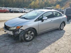 Honda Civic salvage cars for sale: 2013 Honda Civic LX