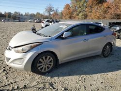 Vehiculos salvage en venta de Copart Waldorf, MD: 2015 Hyundai Elantra SE