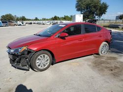 Hyundai Elantra salvage cars for sale: 2020 Hyundai Elantra SE