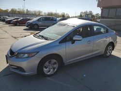 Honda Civic salvage cars for sale: 2014 Honda Civic LX