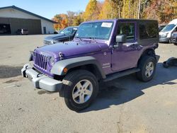 Jeep salvage cars for sale: 2017 Jeep Wrangler Sport